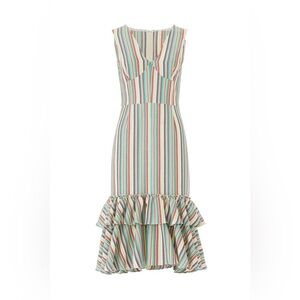 EUC Tome- Striped Mermaid Dress. Size 4